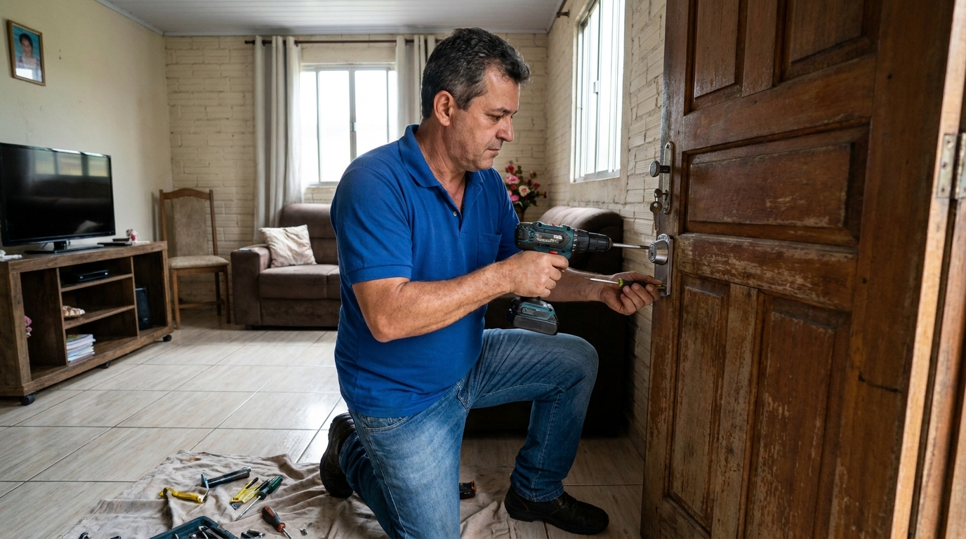 Serviço de Instalação de Fechadura Residencial em Aracaju‑SE
