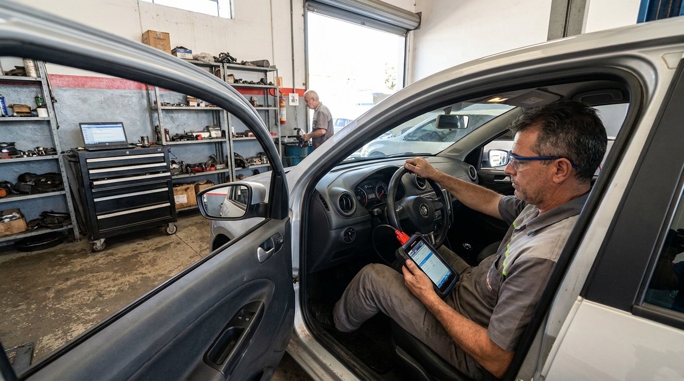 Reset de Airbag profissional em Aracaju‑SE